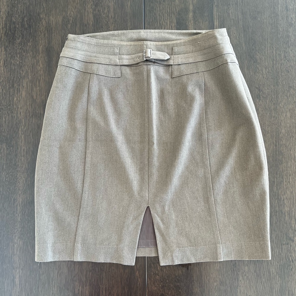 Grey work skirt